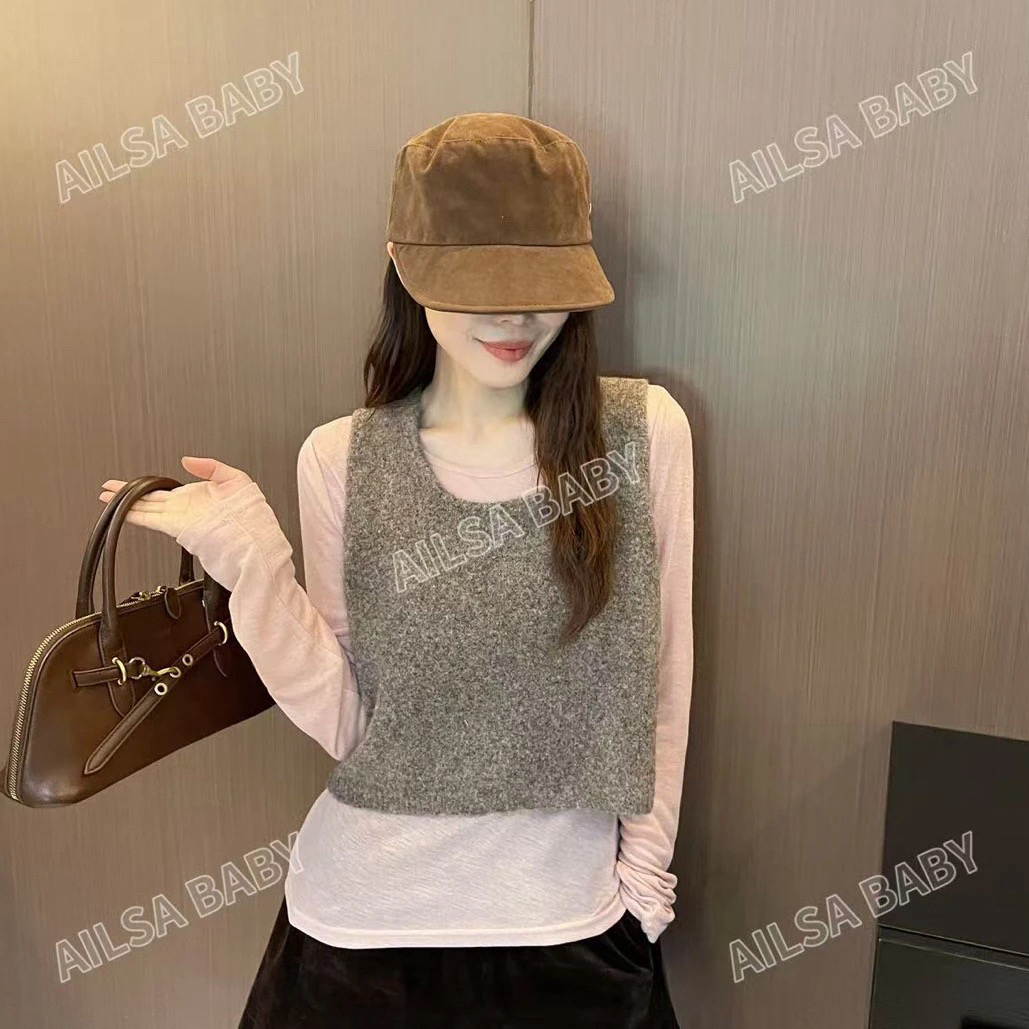 【AILSA BABY】欧货串串马甲加打底两件套/112250A