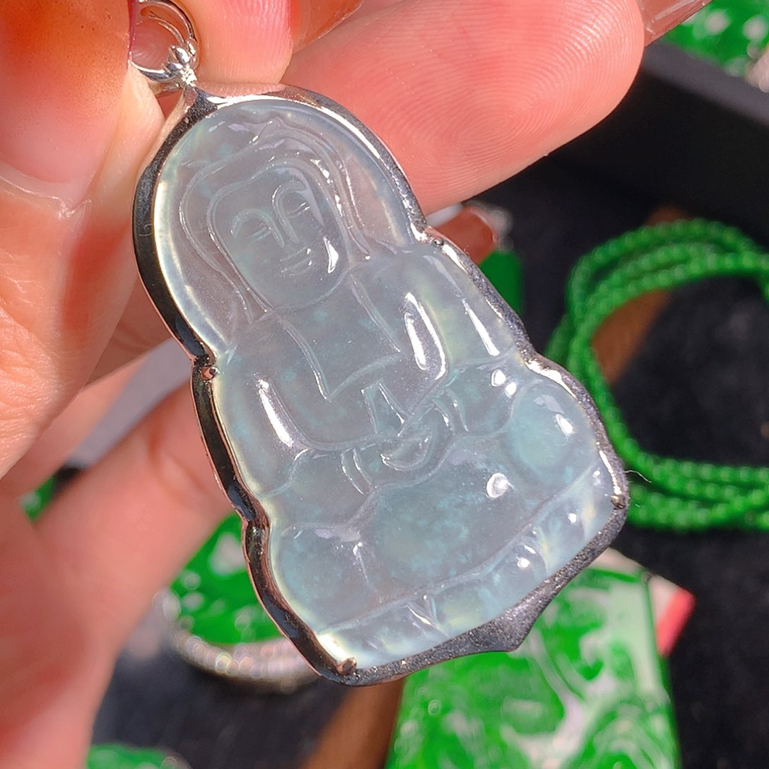 翡翠吊坠(不含链)未镶嵌