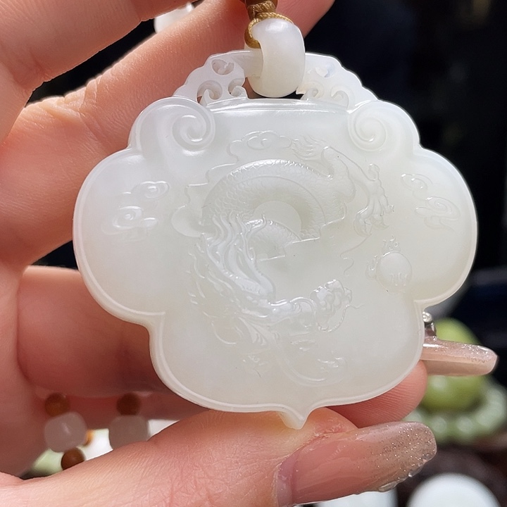 和田玉挂件未镶嵌定制发货