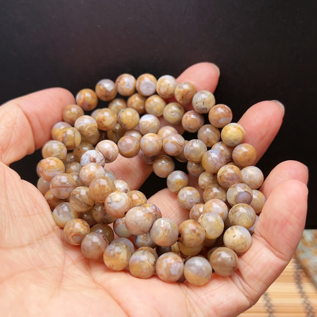 未镶嵌玛瑙/玉髓珠宝半成品