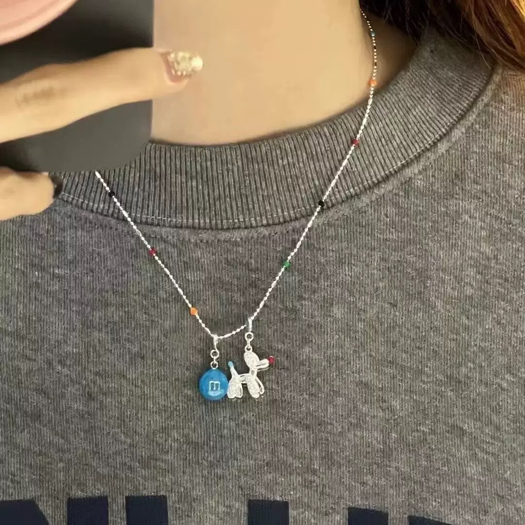 铜合金项链 岩朵饰品-2379-时尚项链-3