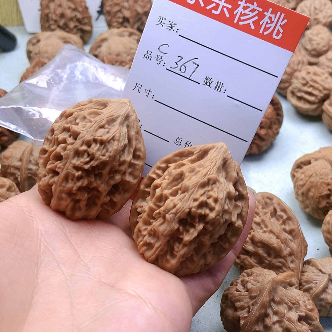 把件桃核A*367号鸡心40尺