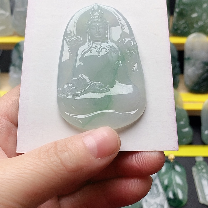 s***w翡翠未镶嵌吊坠(不含链)
