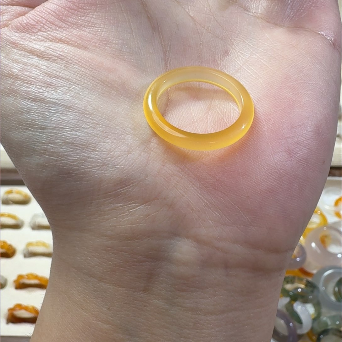 未镶嵌戒指玛瑙/玉髓922港16