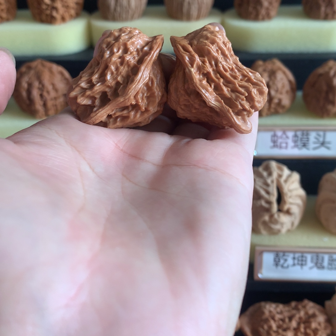 把件桃核文玩核桃小鸟39