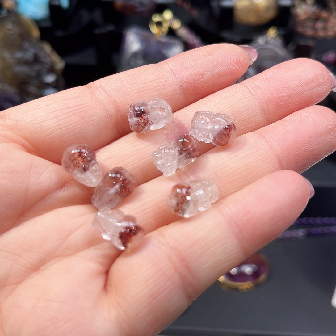 水晶颈饰未镶嵌多样性发一