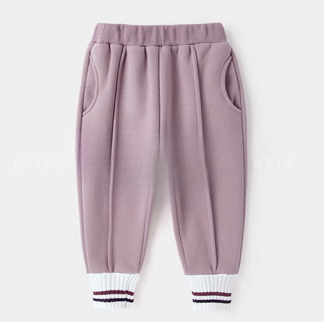 儿童加绒保暖卫裤童装宝宝