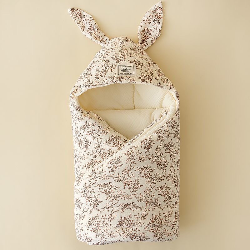 婴儿包被抱被纯棉纱布产房包单新生加厚夏薄冬季初生春秋外出襁褓