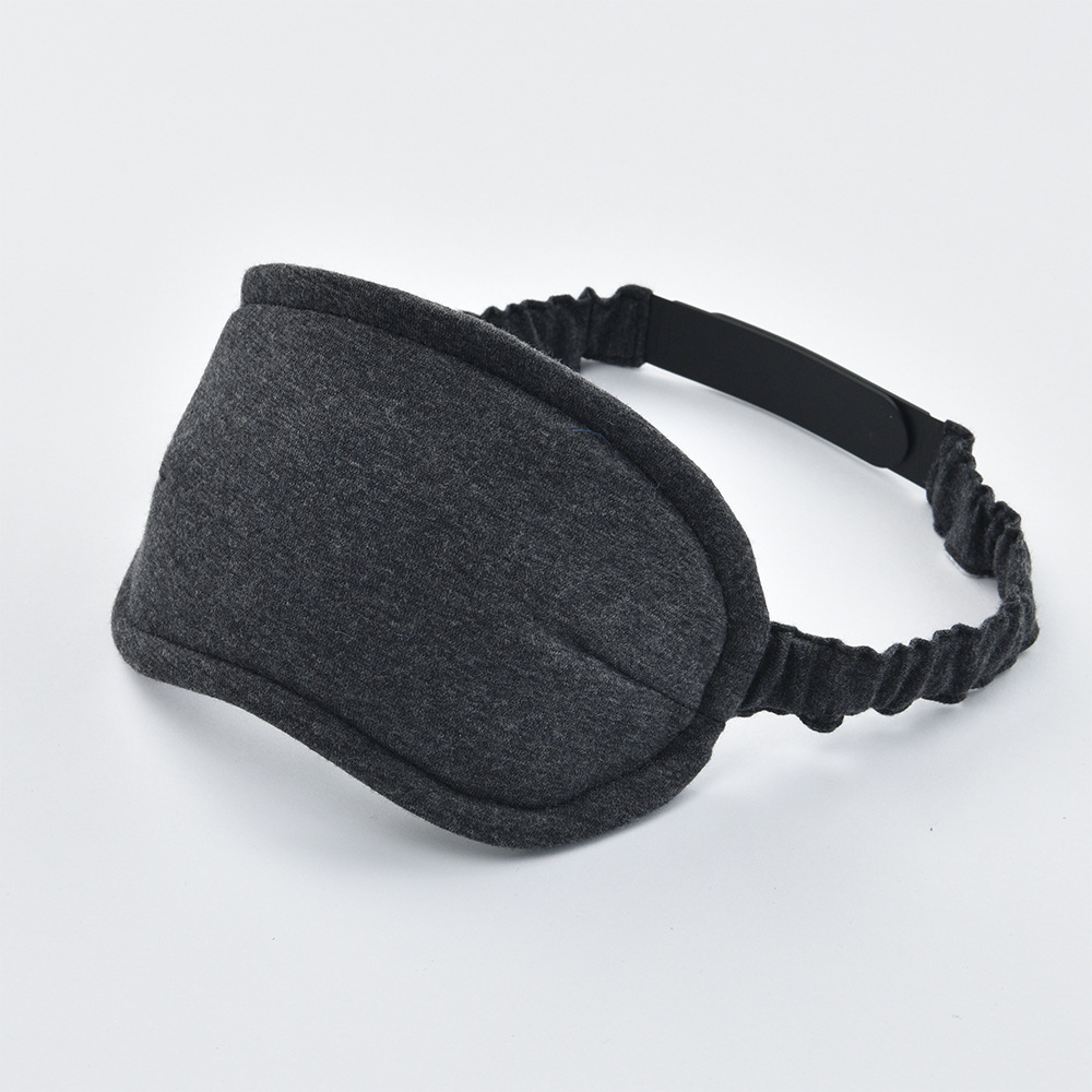 棉天竺_日式便携式眼罩 全棉色纺面料
