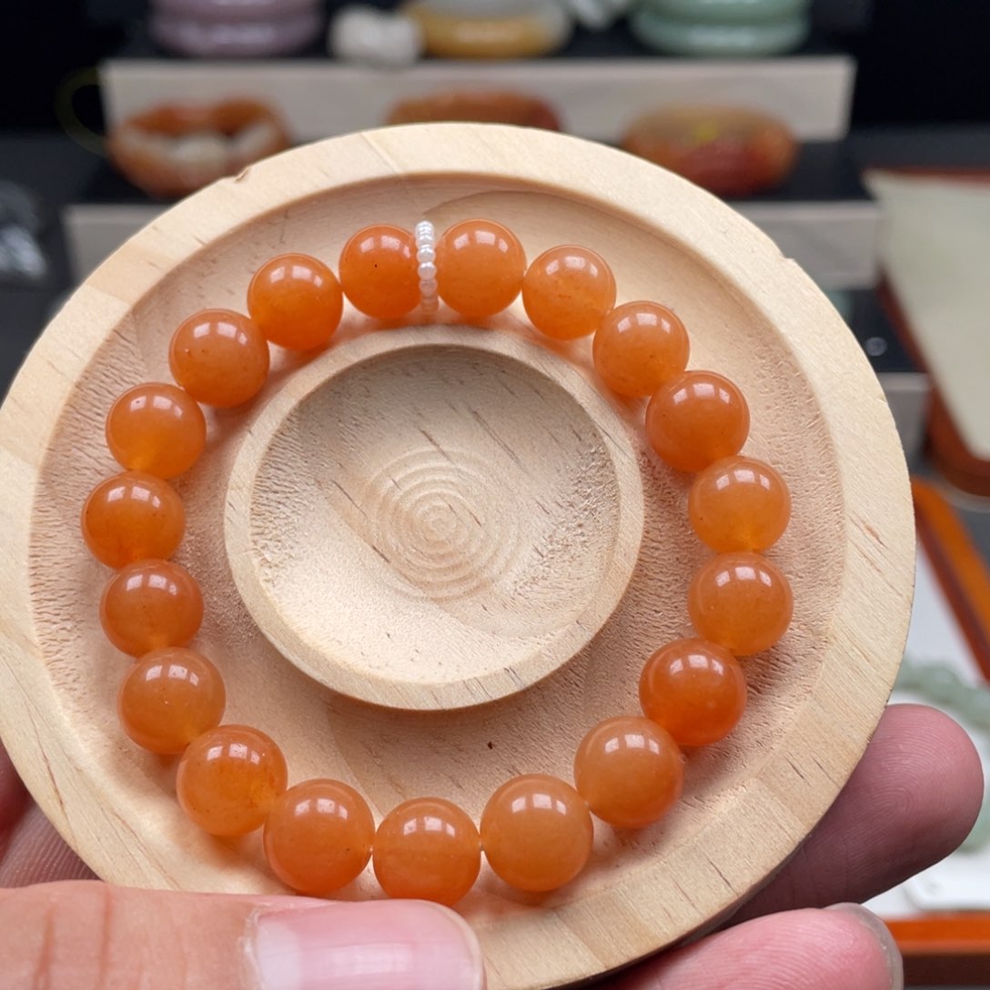 石英质玉手串未镶嵌