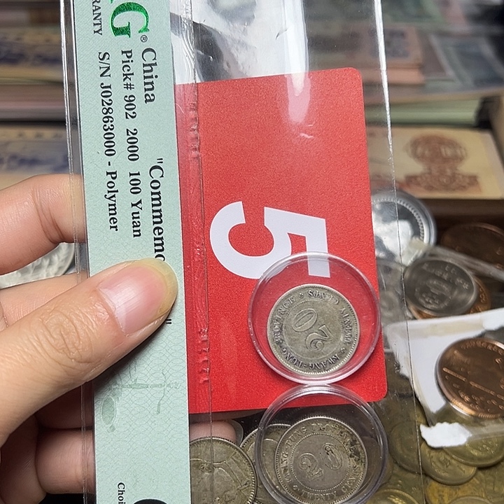 陈***龙退市纸币硬币品相如图