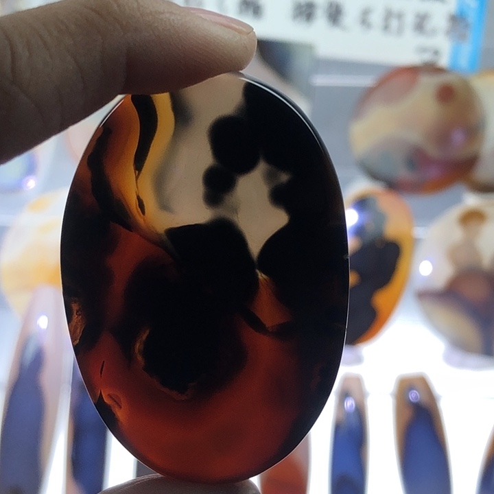 查罗石未镶嵌珠宝半成品30