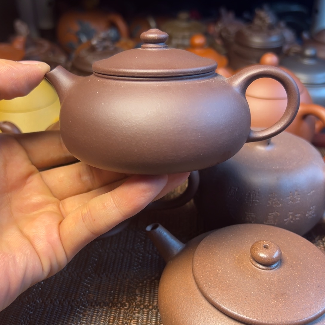 紫砂茶壶宜兴原矿紫砂壶180毫升容量