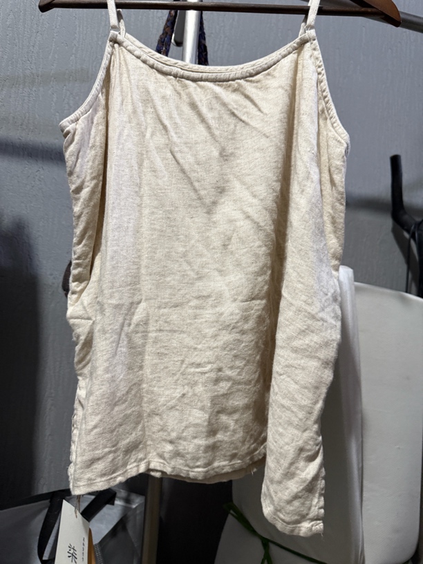 冉梅推荐麻本色背心（90—140）斤