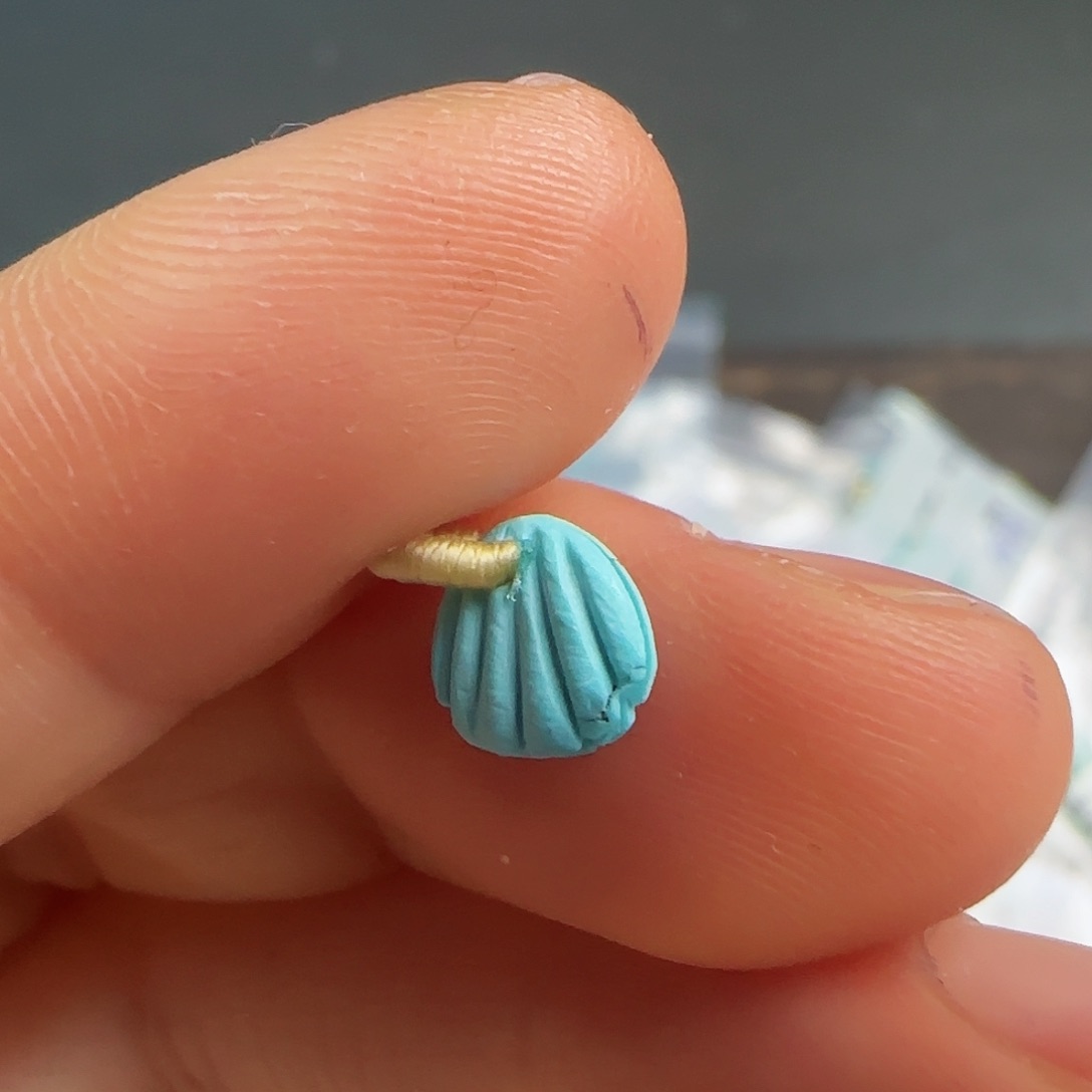 绿松石珠宝半成品未镶嵌