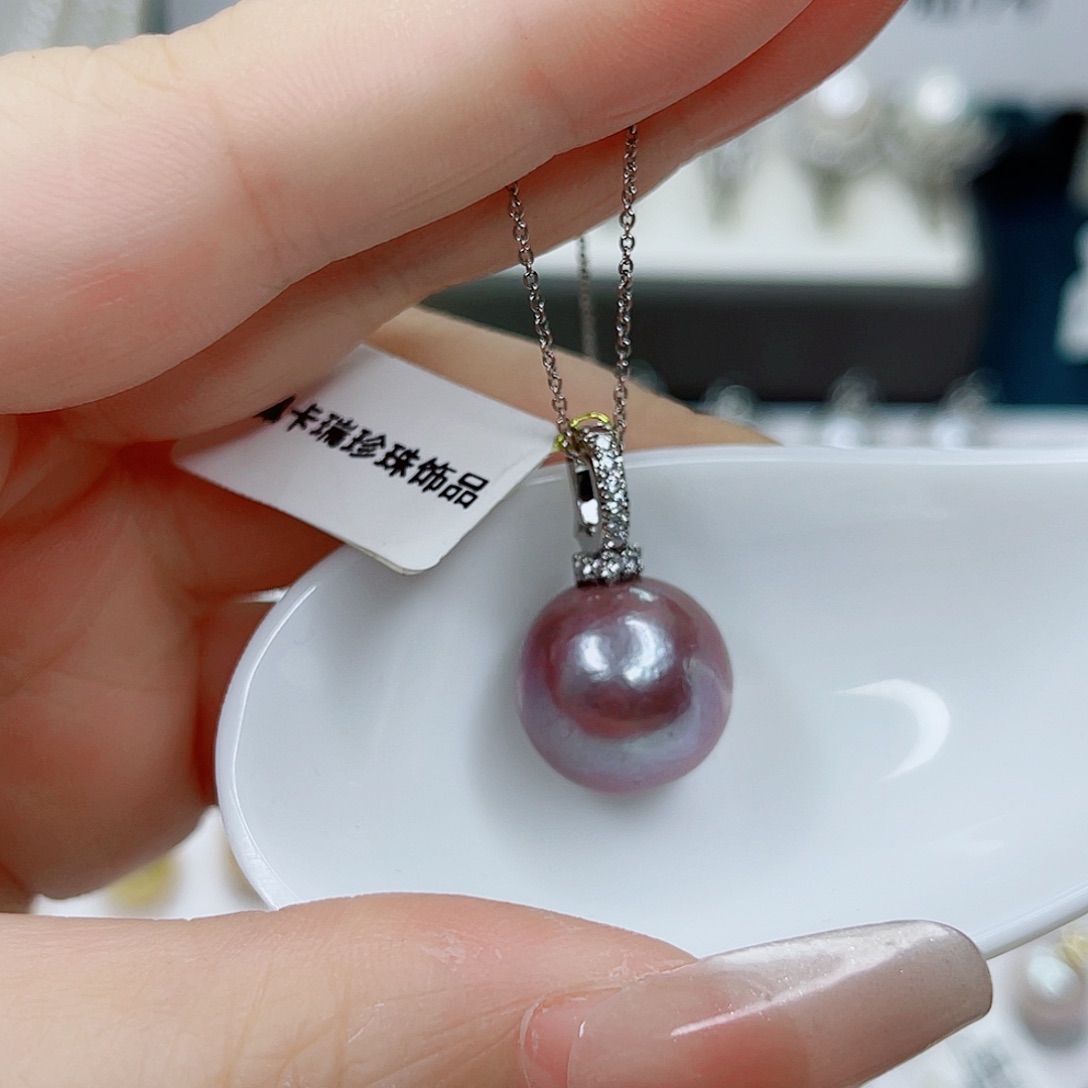 淡水珍珠合金吊坠(赠链)