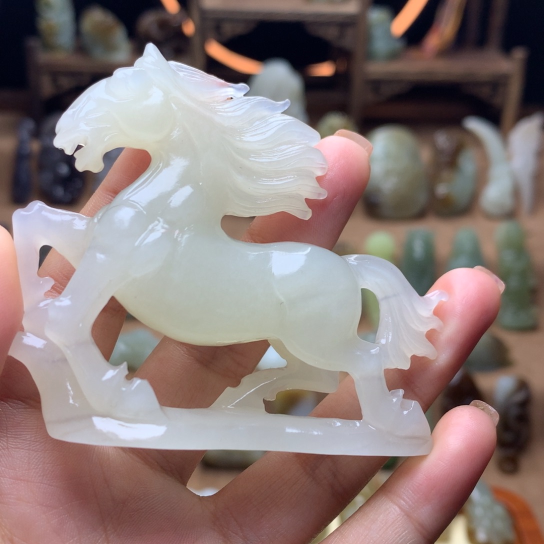 和田玉挂件未镶嵌許*