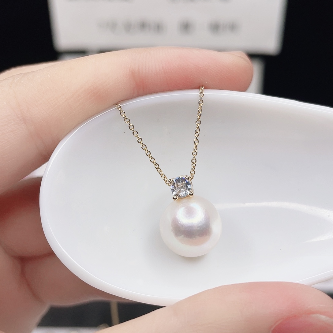合金吊坠(赠链)淡水珍珠