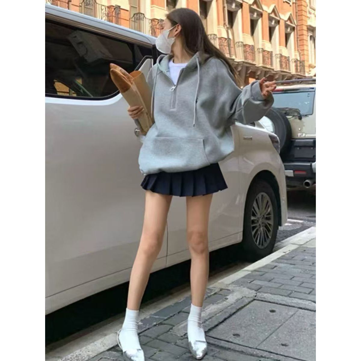 王美丽专享大码早秋定制欧货高端卫衣9622