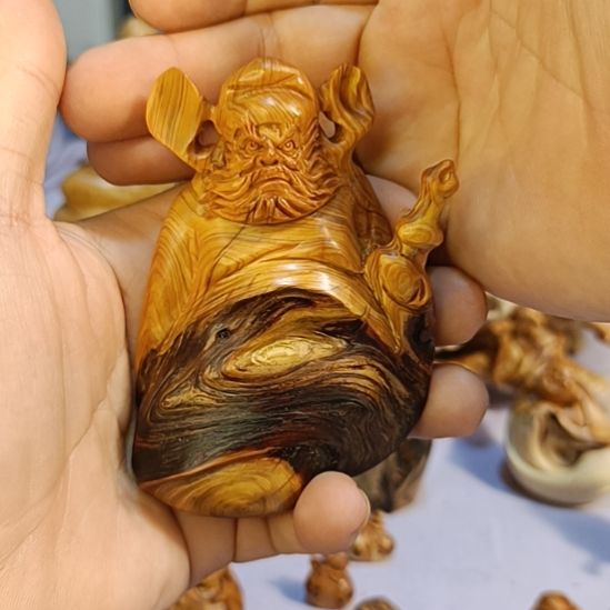 林***肆柏木（崖柏）太行崖柏手把件