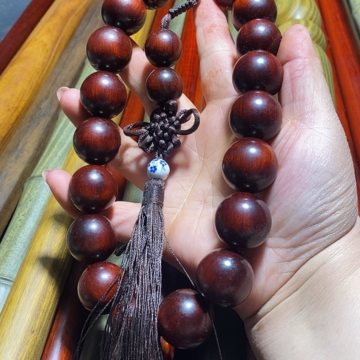 维腊木（绿檀）紫檀2.5手持