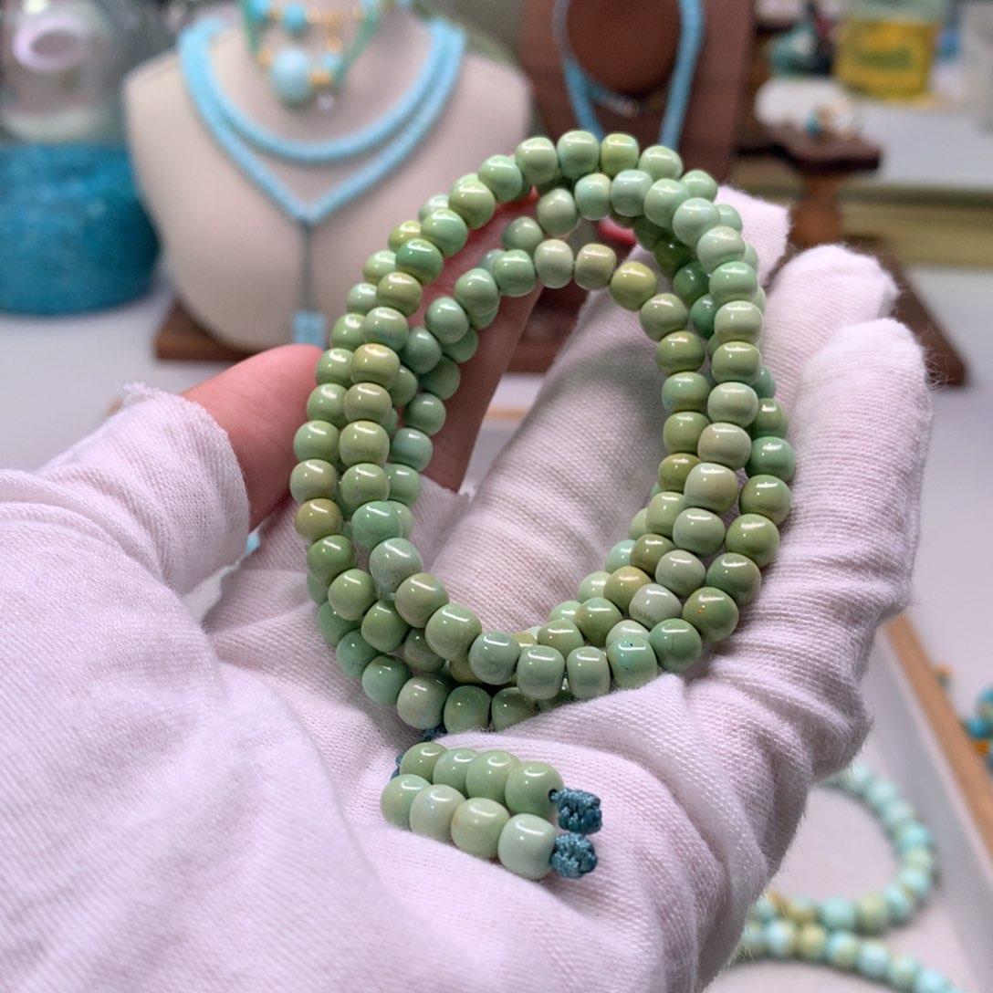 绿松石配饰未镶嵌丙**火