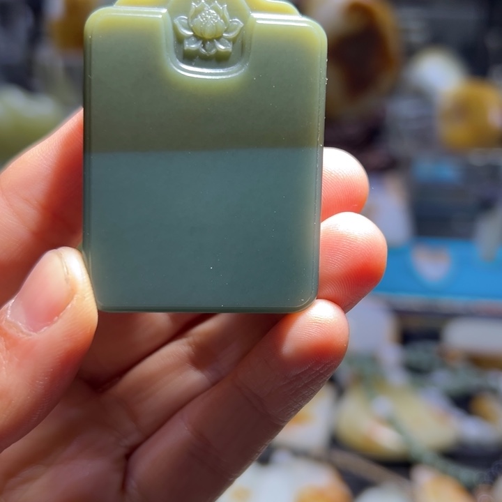 和田玉（青玉）手链未镶嵌