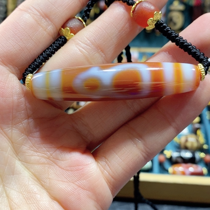 玛瑙/玉髓颈饰合金45