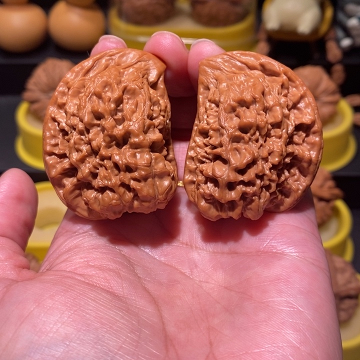 少***梦文玩核桃把件文玩核桃座山雕