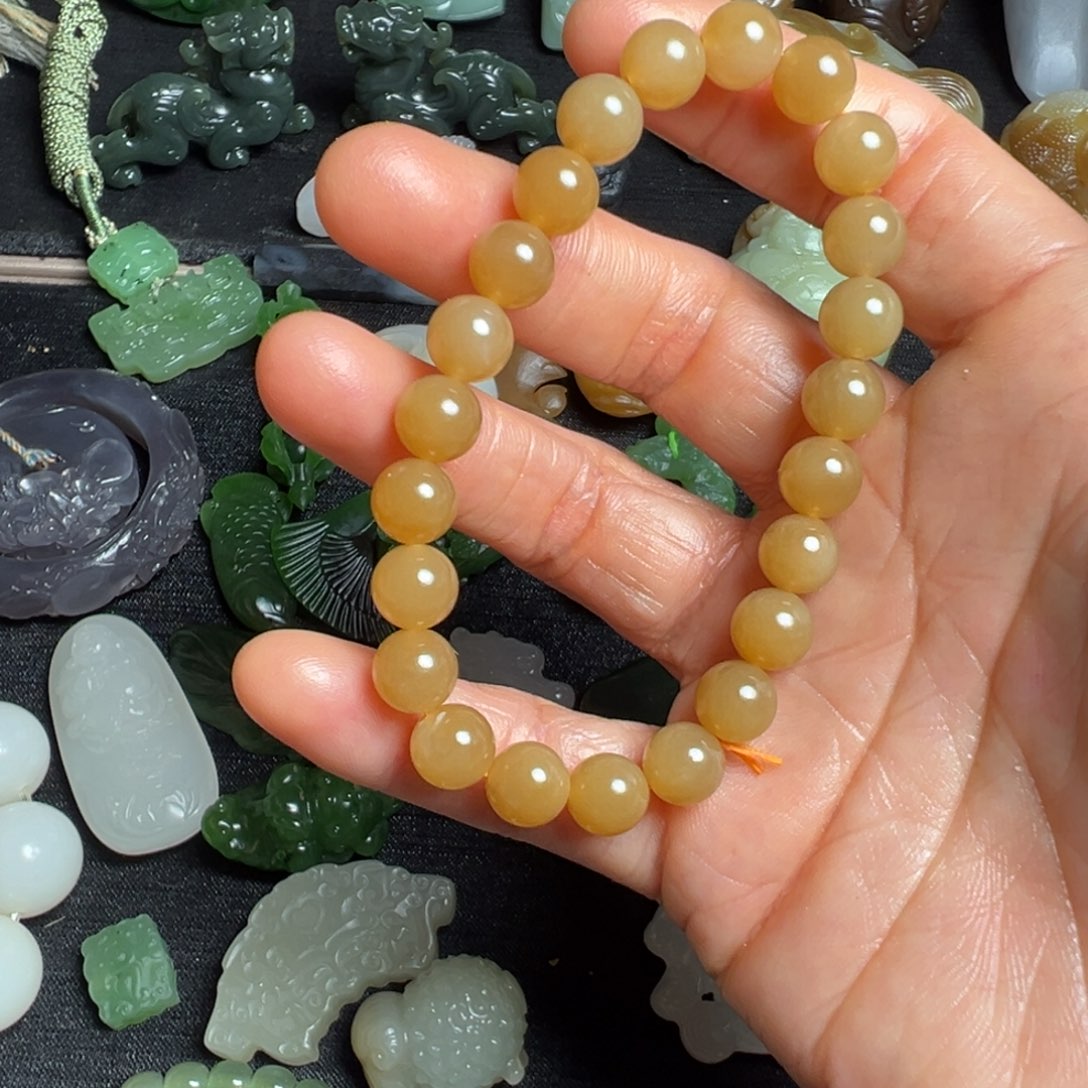 手链未镶嵌和田玉