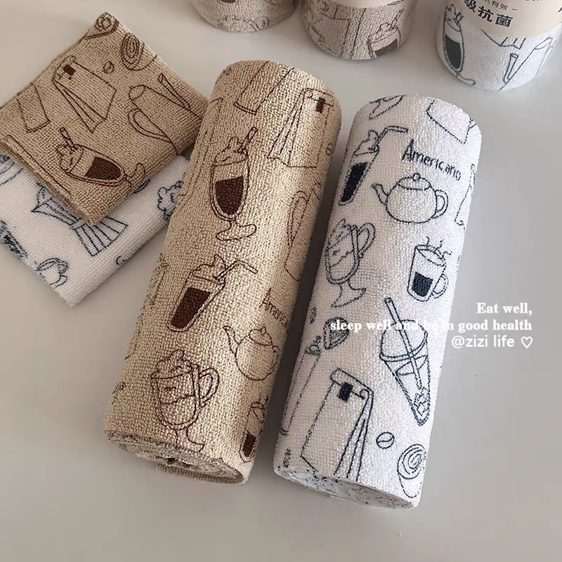 陌家防霉抗菌手撕抹布加厚加大厨房湿巾发2卷