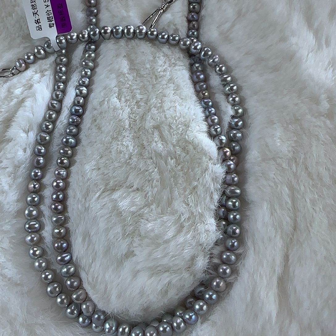 未镶嵌项链定制59淡水珍珠