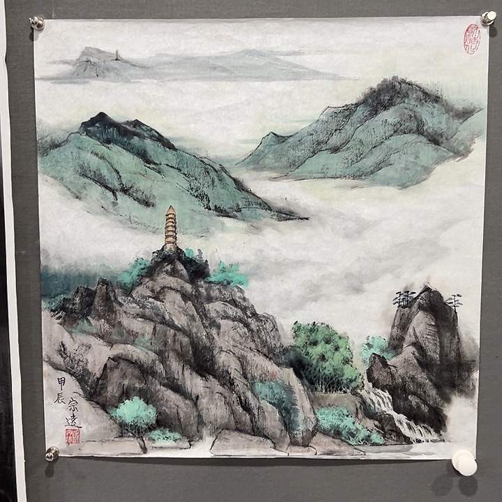 国画境**转老师作品国画