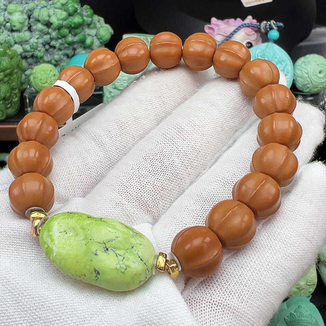 绿松石未镶嵌绿松石主播璐璐