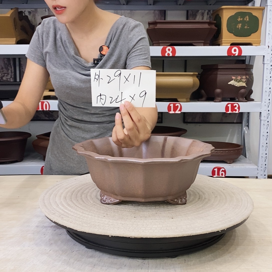 紫砂花盆紫砂花盆