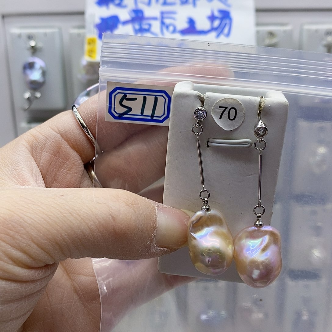 颈饰合金淡水珍珠