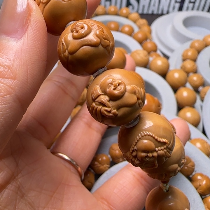 猴头核桃手串猴头