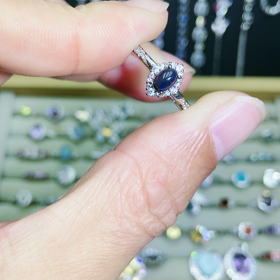 【闪购商品】未镶嵌欧泊戒指