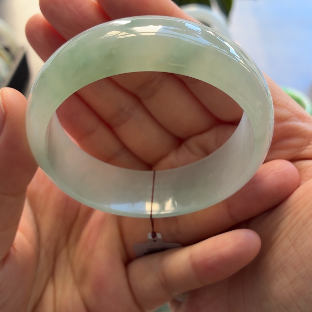 翡翠未镶嵌手镯天然