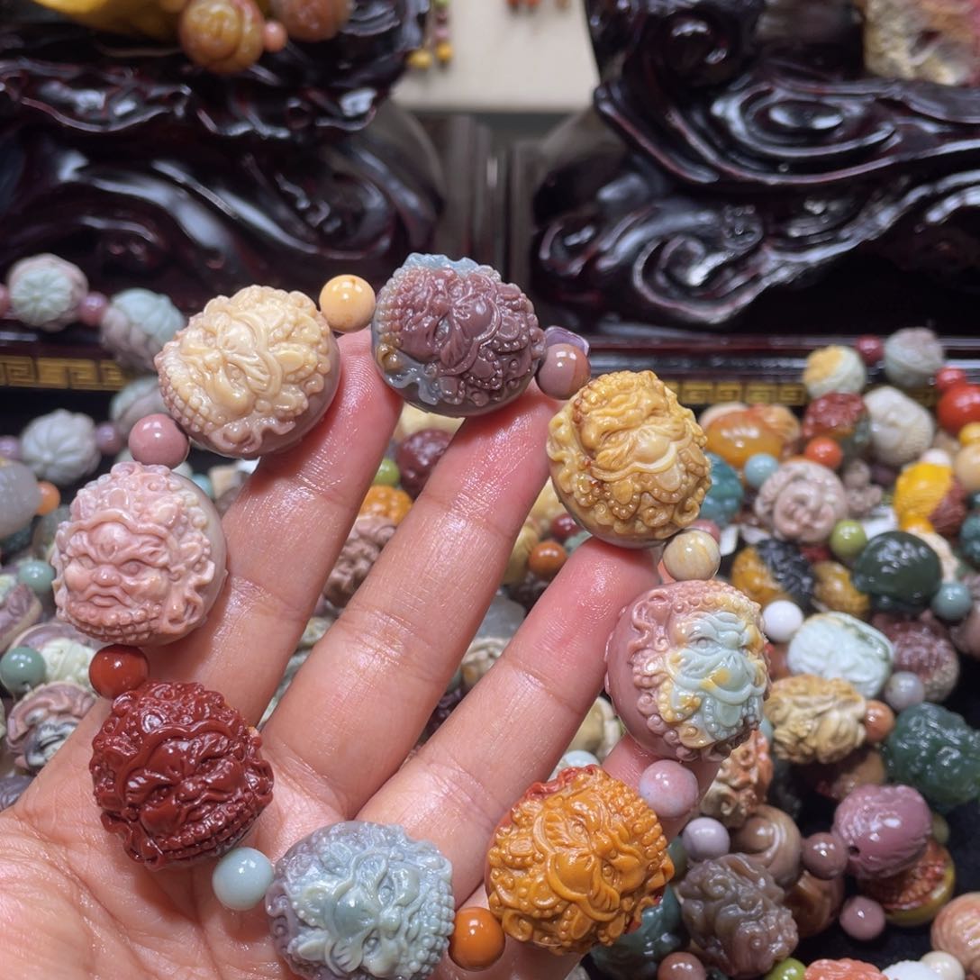 石英质玉手链未镶嵌j****6