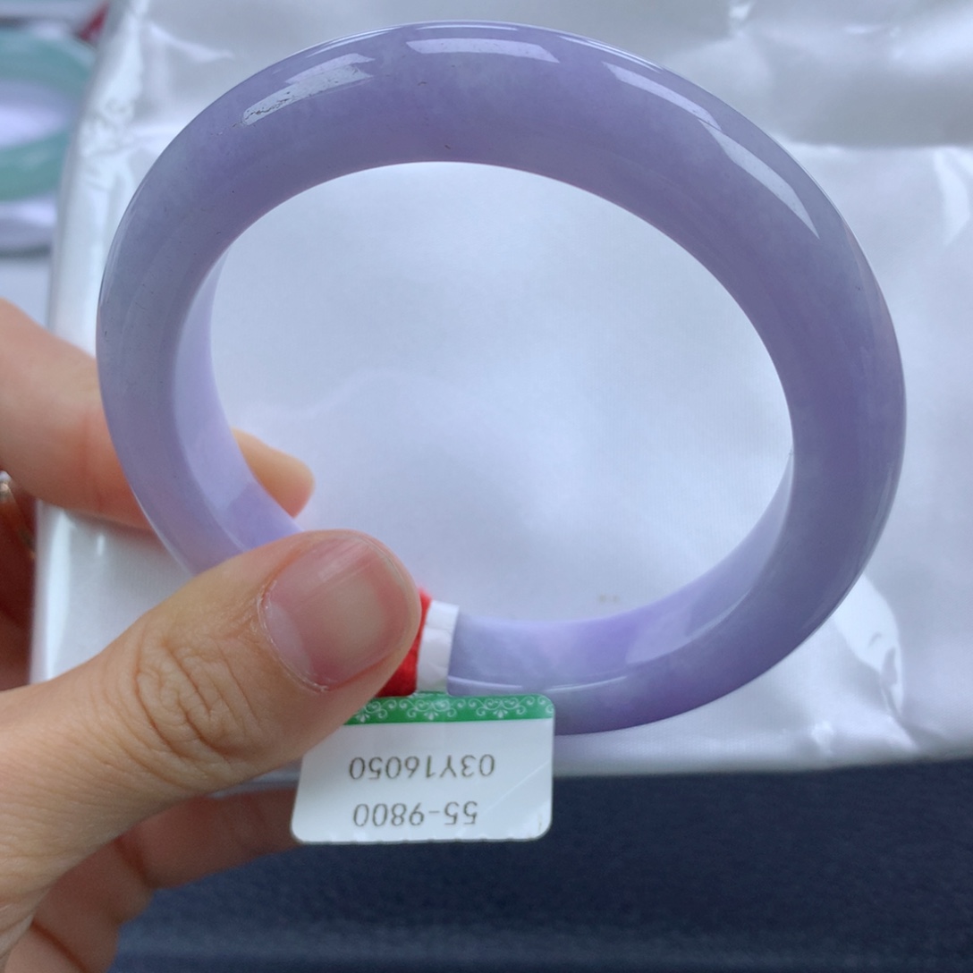 翡翠手镯未镶嵌55.7正