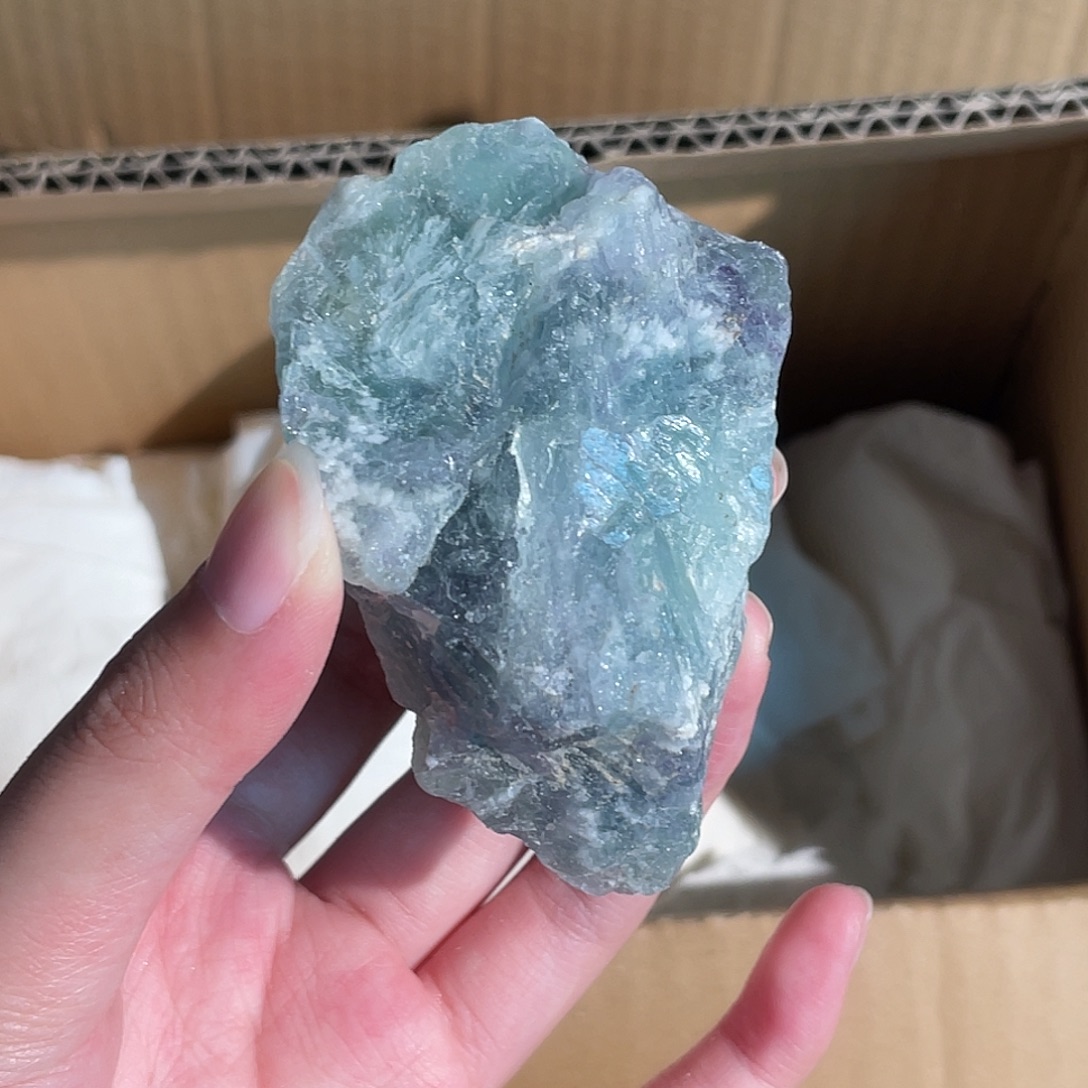 萤石未镶嵌手链萤石 2号