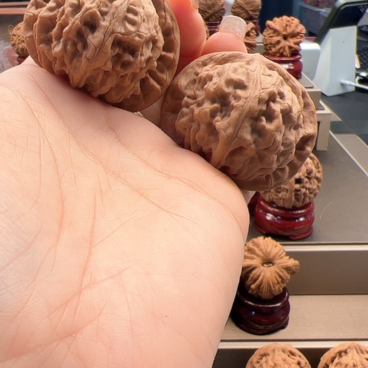 文玩核桃把件44 皇家正圆 v-060