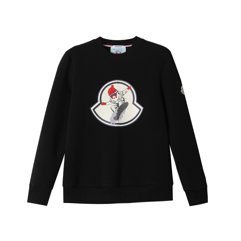 MK 2025秋季新款高端时尚男士休闲圆领宽松型卫衣