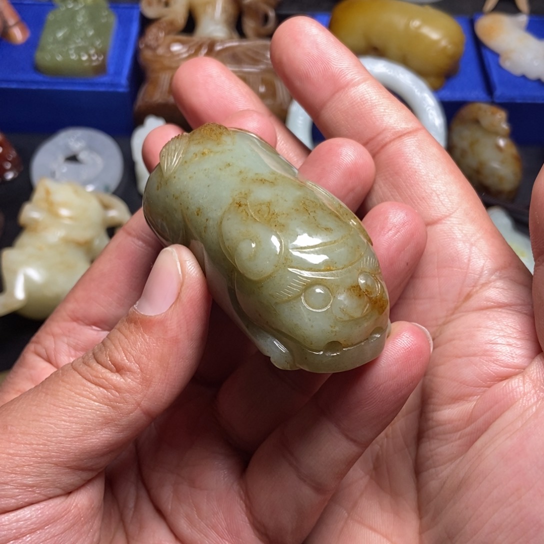 和田玉挂件未镶嵌