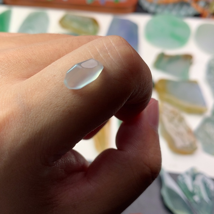 定制翡翠未镶嵌定制戒指