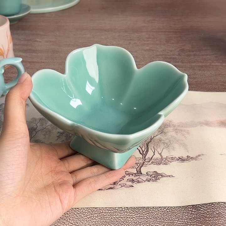 小米茶器龙泉青瓷