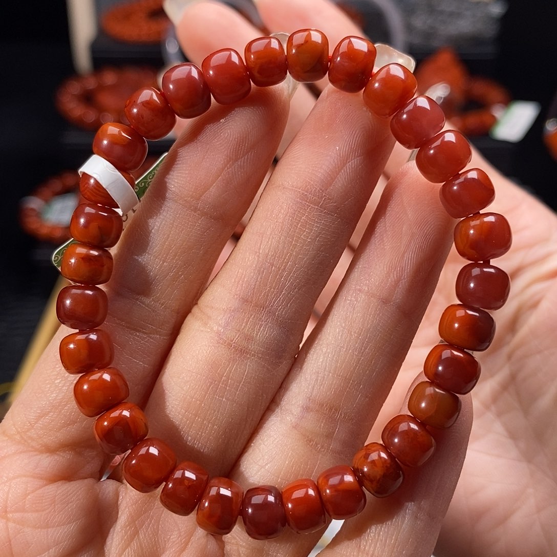 南红玛瑙未镶嵌四川凉山手串