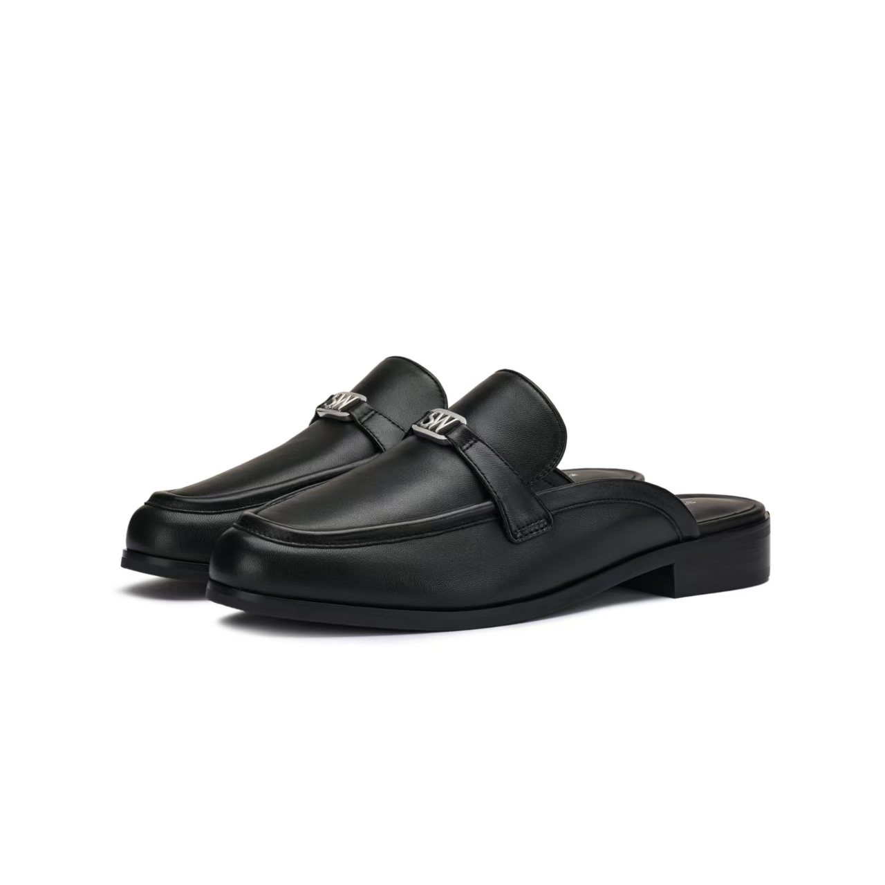 【郑州杉杉奥莱】Stuart Weitzman/ LIANA LOGO MULE穆勒鞋马衔扣