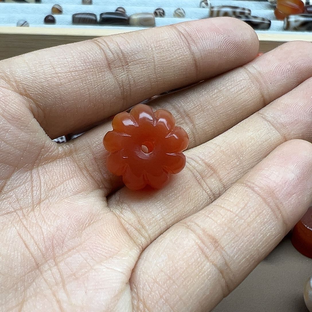 玛瑙/玉髓合金珠宝半成品